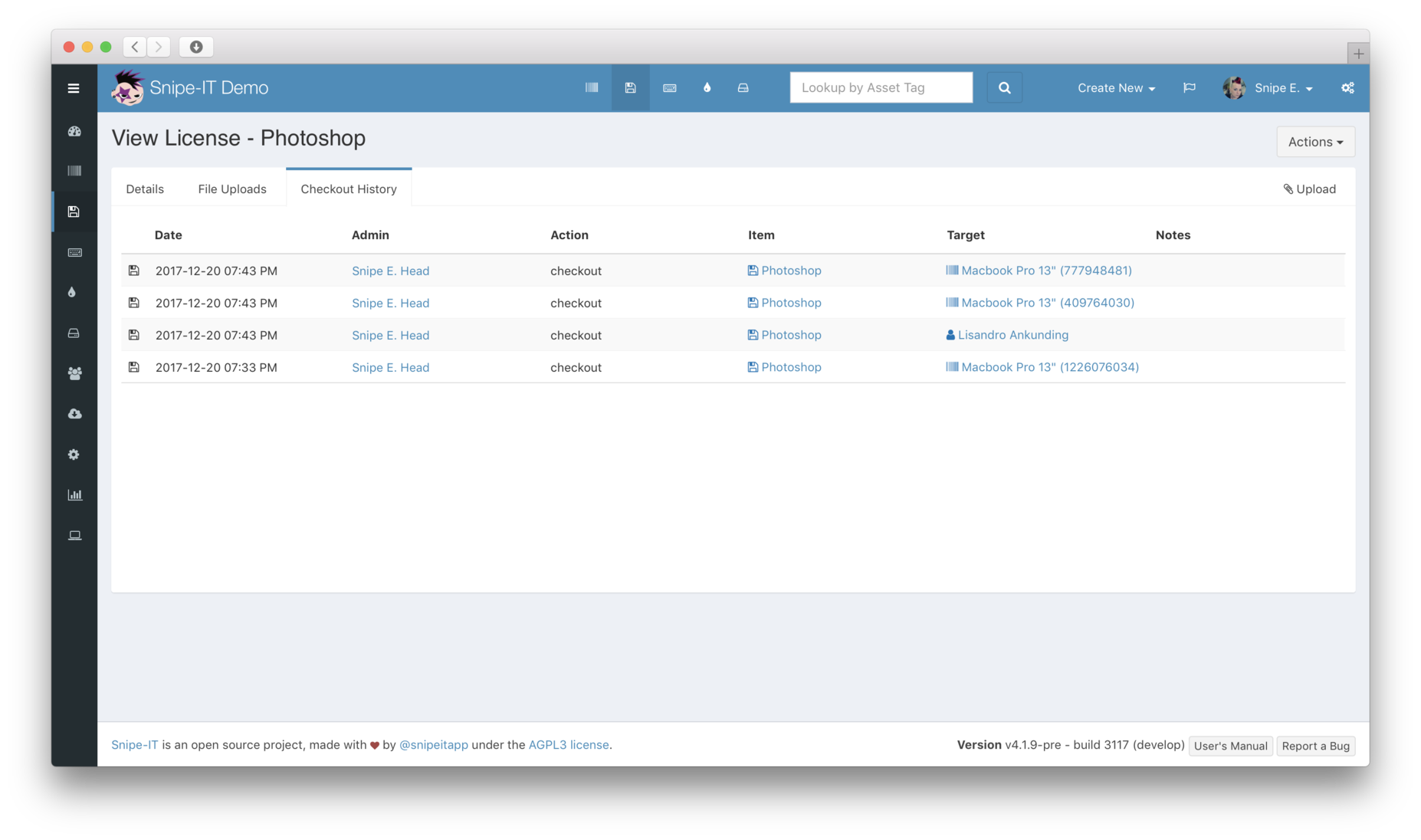 View Software License