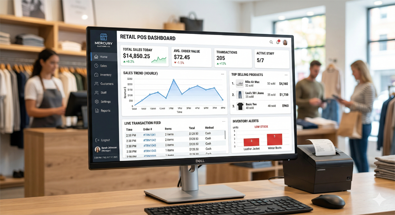 Retail POS Dashboard